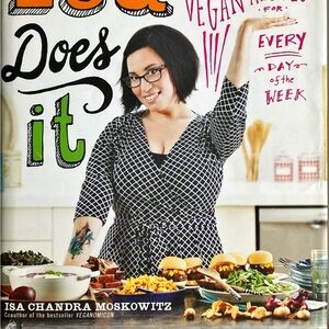 Isa Does It Vegan Cookbook, Isa Chandra Moskowitz